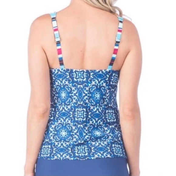 24th & Ocean Viva La Frida Tankini Top - Picture 7 of 11